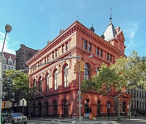 The Center for Brooklyn History on the corner of Pierrepont and Clinton streets