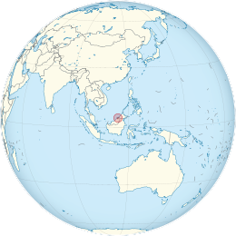 Brunei - Localizzazione