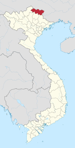 高平省在越南的位置