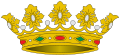 Heraldická koruna knížat v Italském království