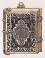 Image 12Design by Hans Holbein the Younger for a metalwork book cover (or treasure binding) (from Book design)