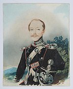Фёдор Петрович на портрете Карла Гампельна (1830-е гг.)