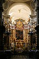 Retablu de la ilesia de San Bernardino de Siena en Cracovia.