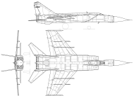 미코얀-구레비치 MiG-25 (Mikoyan-Gurevich MiG-25)