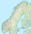 Lokalisierung von Nordland in Norwegen