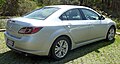 Mazda6 druhé generace zezadu