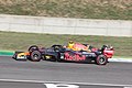 Alexander Albon pilotando o modelo RB16 durante o GP da Toscana de 2020.