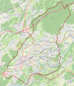 Poziția localității Besançon