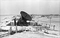 FuMG 39 "Würzburg" radar by die lugafweerposisie op die Atlantiese Muur, Frankryk, 1942