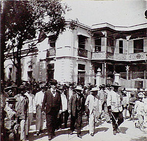 Вступление Сиприано Кастро в Каракас в 1899 году