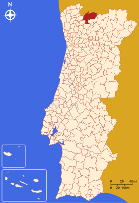 Localização de Montalegre