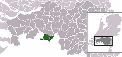 Location of Baarle-Nassau