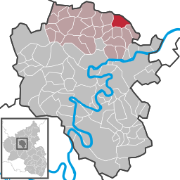 Läget för Roes i Landkreis Cochem-Zell