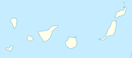 圣塞瓦斯蒂安-德拉戈梅拉在加那利群島的位置