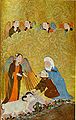 Le Sacrifice d'Abraham (Ibrahim), Chiraz, 1410-1411, collection Gulbenkian (Lisbonne)