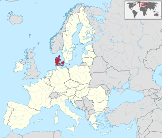 Log vo Dänemark in Eiropa