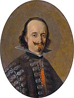 Portrait of Gaspar de Bracamonte, 3rd Count of Peñaranda by Gerard ter Borch (ca. 1645–48). He was the last diplomat who had participated in the Peace of Westphalia. Pictured in 1647/48, aged ~30.