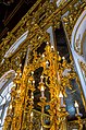 Interior do Palácio de Catarina a Grande da Rússia em Tsarskoye Selo