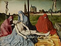 Θρήνος για τον νεκρό Χριστό, 1440, Νέα Υόρκη, Frick Collection