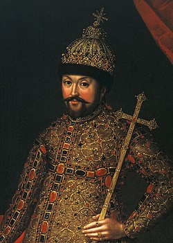 Портрет царя Михаила Фёдоровича кисти Иоганна Генриха Ведекинда