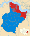 Bexley 2010 results map