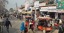 Bilaspur road near Town Centre, Milak