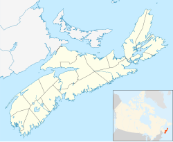 Antigonish is located in Nova Scotia