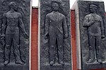 Monument över Ungerska rådsrepublikens ledare.