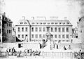 Leicesterhaus am Leicester Square in London 1748, Familienbesitz der Sidneys