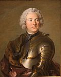 Carl Gustaf Tessin, porträtt målat i Paris 1741 av Louis Tocqué. Nationalmuseum, Stockholm.