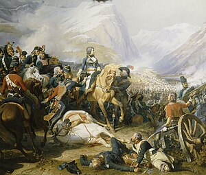Феликс Филиппото. «Наполеон в битве при Риволи»