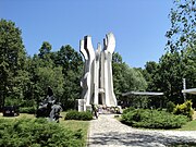 A Sisaki népi felszabadító partizán különítmény emlékműve a Brezovica emlékparkban