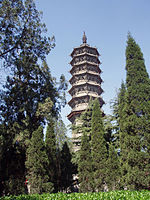 Пагода храма Байлинь