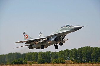 Bulgarisk MiG-29.