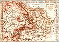 На гіпотетичній мапі країни 1855 року Волощина називається Цара Роминяске