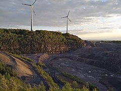 Kultur- und Landschaftspark Piesberg mit Steinbruch