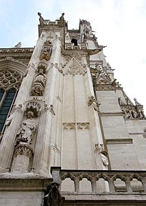 Tour nord, Beau Pilier de la cathédrale d'Amiens.