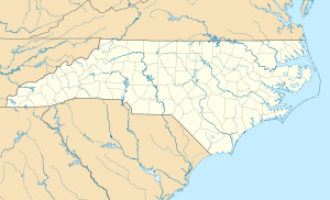 Вілмінґтон. Карта розташування: Північна Кароліна
