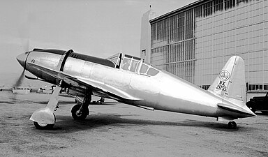 Vultee V-48X Vanguard jaktplansprototyp.