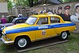 Восстановленный автомобиль милиции ГАЗ-21 "Волга" в Минске 2014 г.