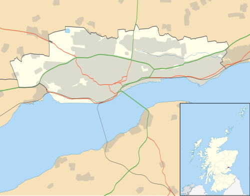 2021–22 Midlands Football League is located in Dundee City council area