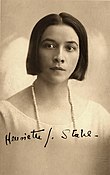 Henriette Yvonne Stahl, scriitoare română