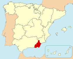 Almería Séng ê hoān-ûi ê uī-tì