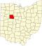Hardin County map