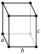 Iode té una estructura cristal·lina ortoròmbica