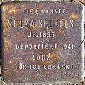 Stolperstein für Selma Seckels (Görresstraße 15)