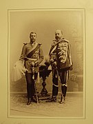 エドワードと次男ジョージ（1890年）