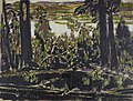 David Milne, Painting Place: Brown and Black, c. 1926