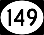 Highway 149 marker