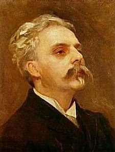 Gabriel Fauré, 1889, portrét od Johna Singera Sargenta